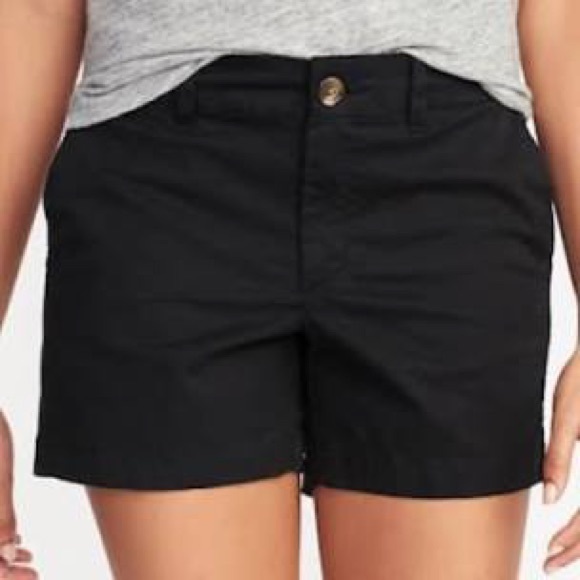 Old Navy Pants - Old Navy Black Everyday Shorts Women’s Size 8